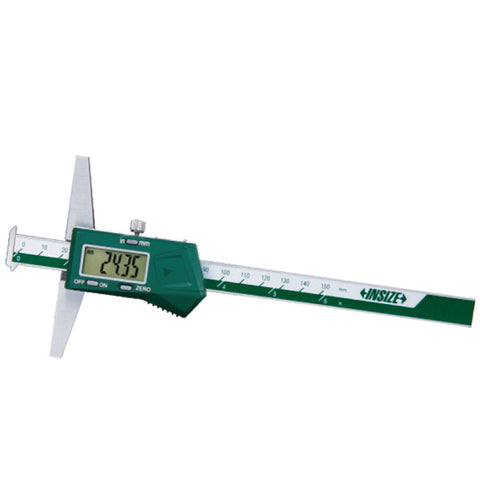Insize 1144-300A ELECTRONIC DOUBLE HOOK DEPTH GAGE, 0-12"/0-300mm