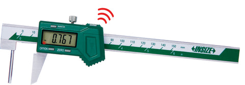 Insize 1161-150AWL WIRELESS DIGITAL TUBE THICKNESS CALIPER,0-150mm/0-6",0.01mm/0.0005"