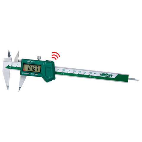 Insize 1183-300AWL ELECTRONIC POINT CALIPER, 0-12"/0-300mm, graduation .0005"/0.01mm, built-in wireless