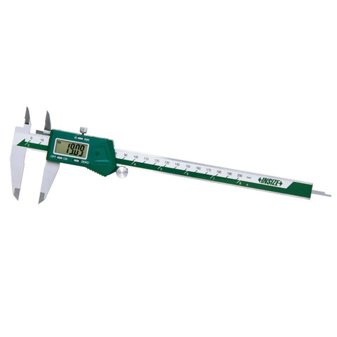 DIGITAL CALIPERS WITH ONE DIRECTION UPPER JAWS, 0-6"/0-50mm, jaw with same height
