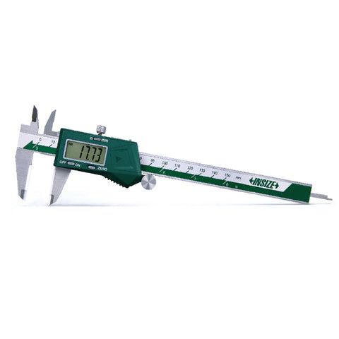 Insize 1193-300 ELECTRONIC CALIPER WITH CERAMIC TIPPED JAWS, 0-12"/0-300mm