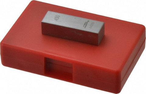 SPI RECT INDIV GAGE BLOCK- .450" GRADE AS-1