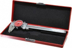 SPI DIAL CALIPER- 6X.001" SMOOTH RED
