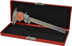 SPI DIAL CALIPER- 6X.001" SMOOTH ORANGE