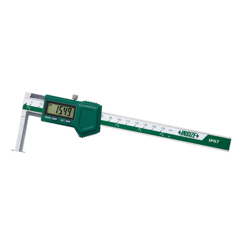 DIGITAL INSIDE GROOVE CALIPER, .56-6"/14-150mm, IP67 dust/waterproof, no data output