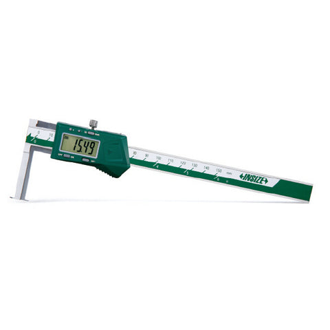 Insize 1520-150 ELECTRONIC INSIDE GROOVE CALIPER, .43-6"/11-150mm