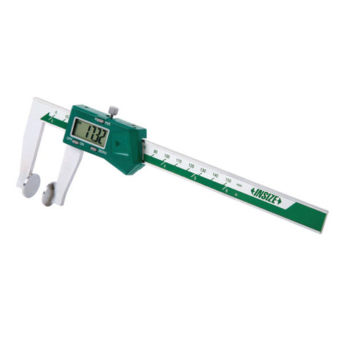 Insize 1533-500 ELECTRONIC CALIPER WITH DISK FACES, 0-20"/0-500mm, graduation .0005"/0.01mm