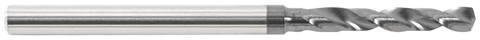 Garr 00108 1550H 0.82mm (.0323") 3xD H/P 2FL Drill *AlTiN-based*
