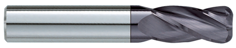 Garr 30754 170RA 1/4-.020"CR End Mill 4FL 1/2" F/L *TiAlN*