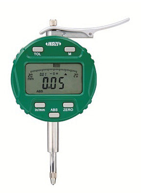Insize 2109-10E ELECTRONIC INDICATOR WITH LIFTING LEVER?.4"/10mm, flat back
