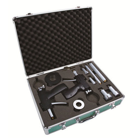 Insize 2124-E44 PISTOL GRIP THREE POINTS BORE GAGE SET, 2-4"