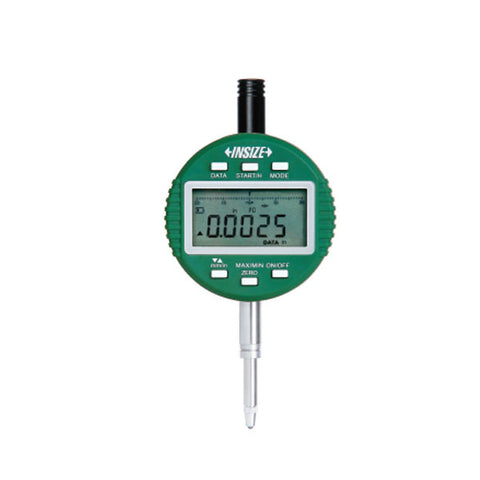Insize 2133-10E HIGH PRECISION ELECTRONIC INDICATOR (flat back), .5"/12.7mm, graduation .00002"/0.0005mm