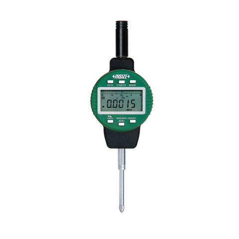 Insize 2133-25E HIGH PRECISION ELECTRONIC INDICATOR (flat back), 1"/25.4mm, graduation .00002"/0.0005mm