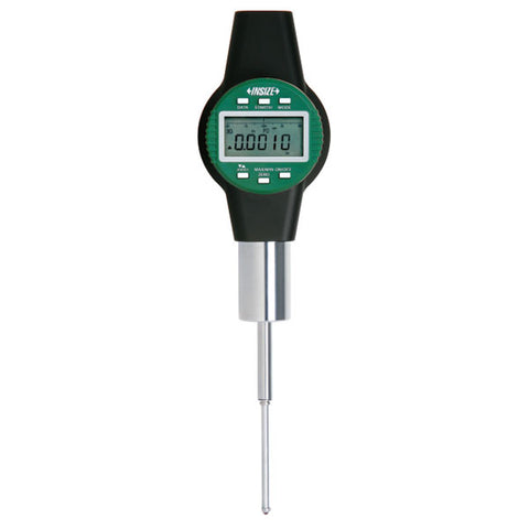 Insize 2133-50E HIGH PRECISION ELECTRONIC INDICATOR (flat back), 2"/50.8mm, graduation .00002"/0.0005mm