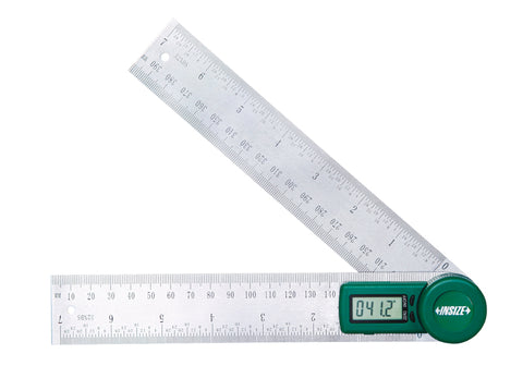 Insize 2176-300 ELECTRONIC PROTRACTOR, Size (L) 12", 0-360DEG