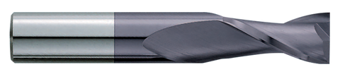 Garr 11037 220MA 1/16" SQ End Mill 2FL 1/4" F/L 1/8" SH *TiALN*