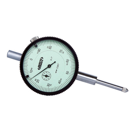 Insize 2307-1R REVERSE READING DIAL INDICATOR, 1", lug back