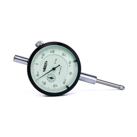 Insize 2307-1RF REVERSE READING DIAL INDICATOR, 1", flat back