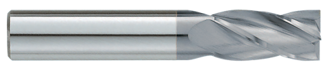 Garr 13244 230MC  25/64" SQ End Mill 4FL 7/8" F/L 7/16" SH *TiCN*