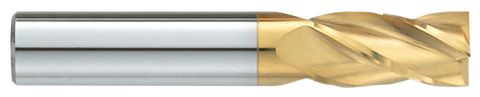 Garr 13233 230MT 3/8" SQ End Mill 4FL 7/8" F/L *TIN*