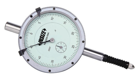 Insize 2324-04FA WATERPROOF DIAL INDICATOR, 0.4"X.0005", flat back