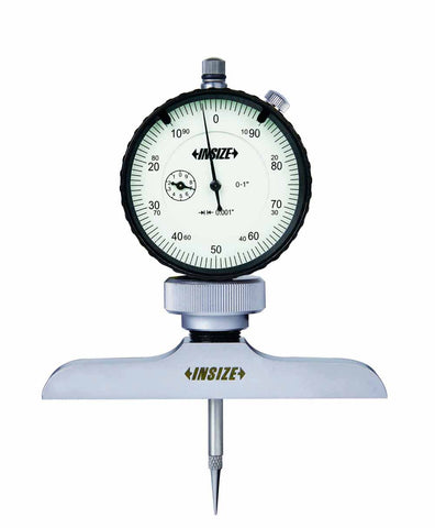 Insize 2341-2E2 DIAL DEPTH GAGE, 0-12"