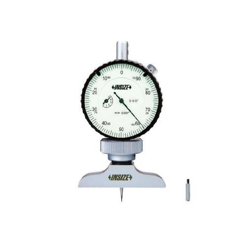 Insize 2341-E1 DIAL DEPTH GAGE, 0-1.2"