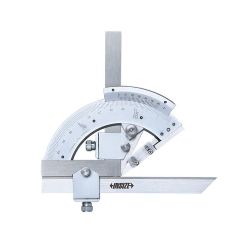 Insize 2374-320D PROTRACTOR, 0-320DEG, graduation 2', with positioning block