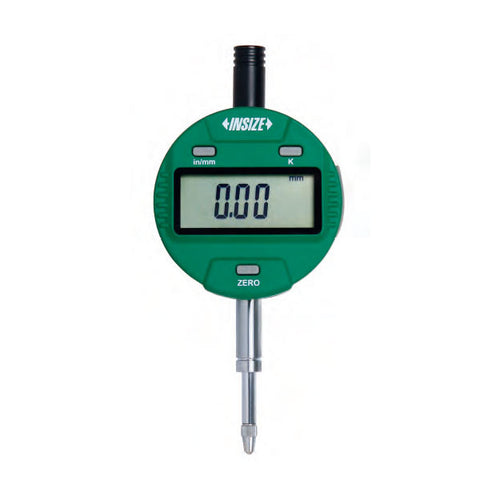 Insize 2501-10FE ADJUSTABLE COEFFICIENT DIGITAL INDICATORS, .5/12.7mm, flat back