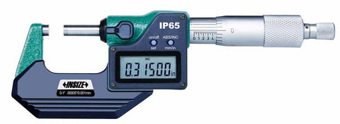 Insize 3101-100E ELECTRONIC OUTSIDE MICROMETER, IP65, 3-4"/75-100mm