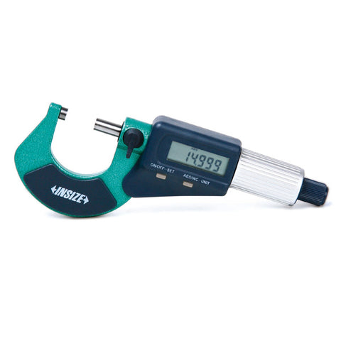 Insize 3109-25A ELECTRONIC OUTSIDE MICROMETER, 0-25mm/ 0-1"