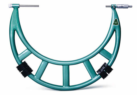 Insize 3206-32 OUTSIDE MICROMETER WITH INTERCHANGEABLE ANVILS, 28-32"