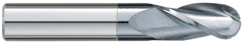 Garr 17364 323MC 7/8" BALL End Mill 3FL 1-1/2" F/L *TiCN*
