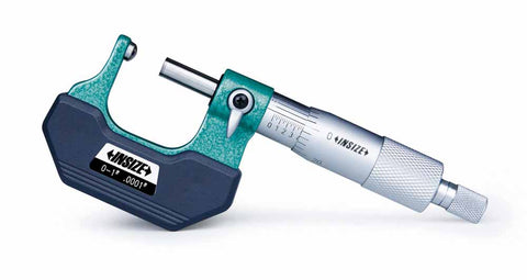 Insize 3260-2 SPHERICAL ANVIL TUBE MICROMETER, 1-2",  type A