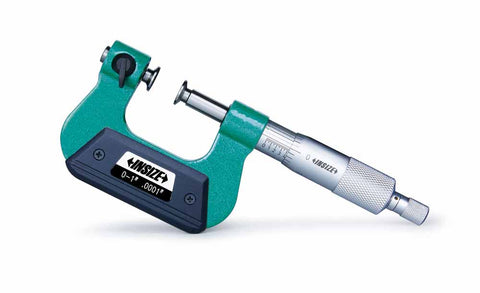 Insize 3280-2 NON ROTATING SPINDLE UNIVERSAL MICROMETER, 1-2"