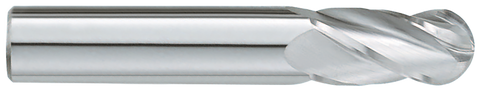 Garr 18260 330M 27/64" BALL End Mill 4FL 7/8" F/L 7/16" SH
