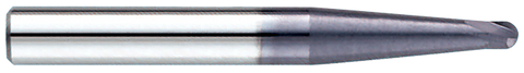 Garr 14230 350MX 3/32" D-M BALL 2FL 3/32" F/L 1/4" SH *AlTiN*