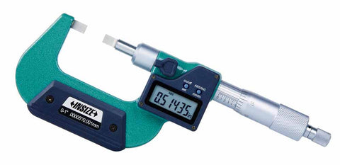 Insize 3532-50E ELECTRONIC BLADE MICROMETER, 1-2"/25-50mm