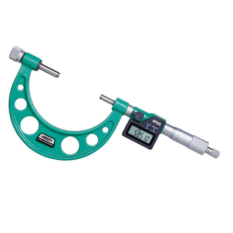 Insize 3560-50SE ELECTRONIC SPHERICAL ANVIL TUBE MICROMETER, 1-2"/25-50mm, type B