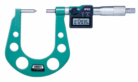 Insize 3588-50E ELECTRONIC DISK BRAKE MICROMETER, 1-2"/25-50mm