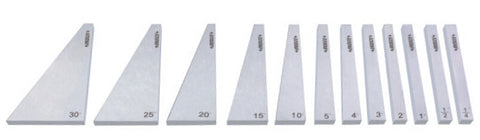Insize 4003-12 ANGLE PLATE SET, 12pcs/set