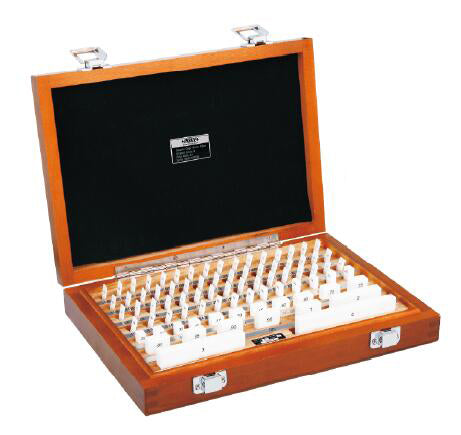 Insize 4005-181 CERAMIC GAGE BLOCK SET, 81pcs, grade AS-1