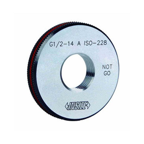 Insize 4635-3C19N WHITWORTH PIPE THREAD RING GAGE(G SERIES), G 3/8 - 19? NOGO