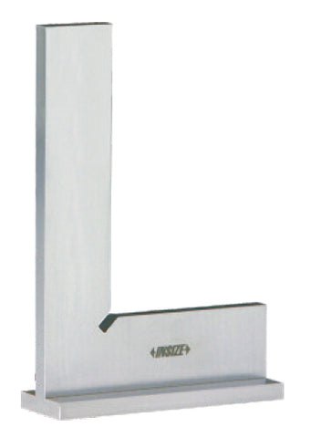 Insize 4793-250 90DEG FLAT EDGE SQUARE WITH WIDE BASE, 9.8x6.5"