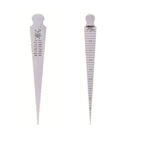 Insize 4833-1E TAPER GAGE, 1/32,5/8"