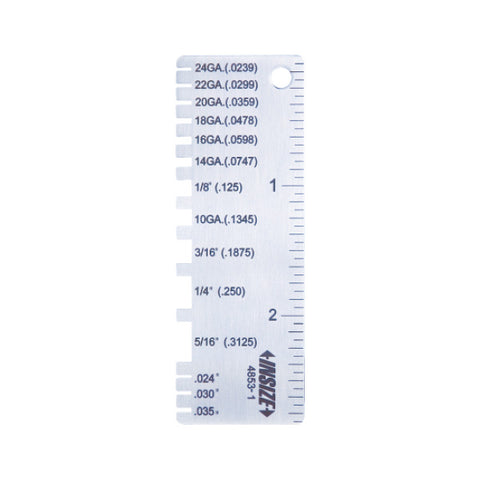 Insize 4853-1 SHEET METAL THICKNESS GAGE
