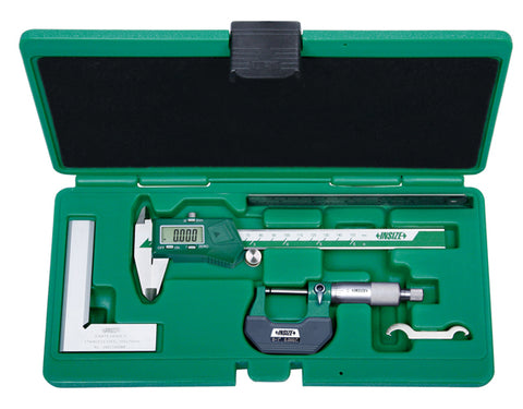 Insize 5042-E 4-PIECE MEASURING TOOL SET