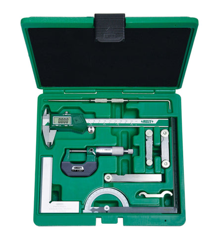 Insize 5091-E 9-PIECE MEASURING TOOL SET