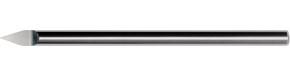 62-1810-  .015" Tip Diameter 90° Included Angle Extra Long Engraving Tools -Hill Industrial Tools