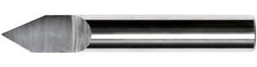 62-1210-C-  .002" Tip Diameter 90Deg Included Angle Fine Point Engraving Tools -Hill Industrial Tools
